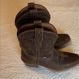 Brown Western Cowboy Boots